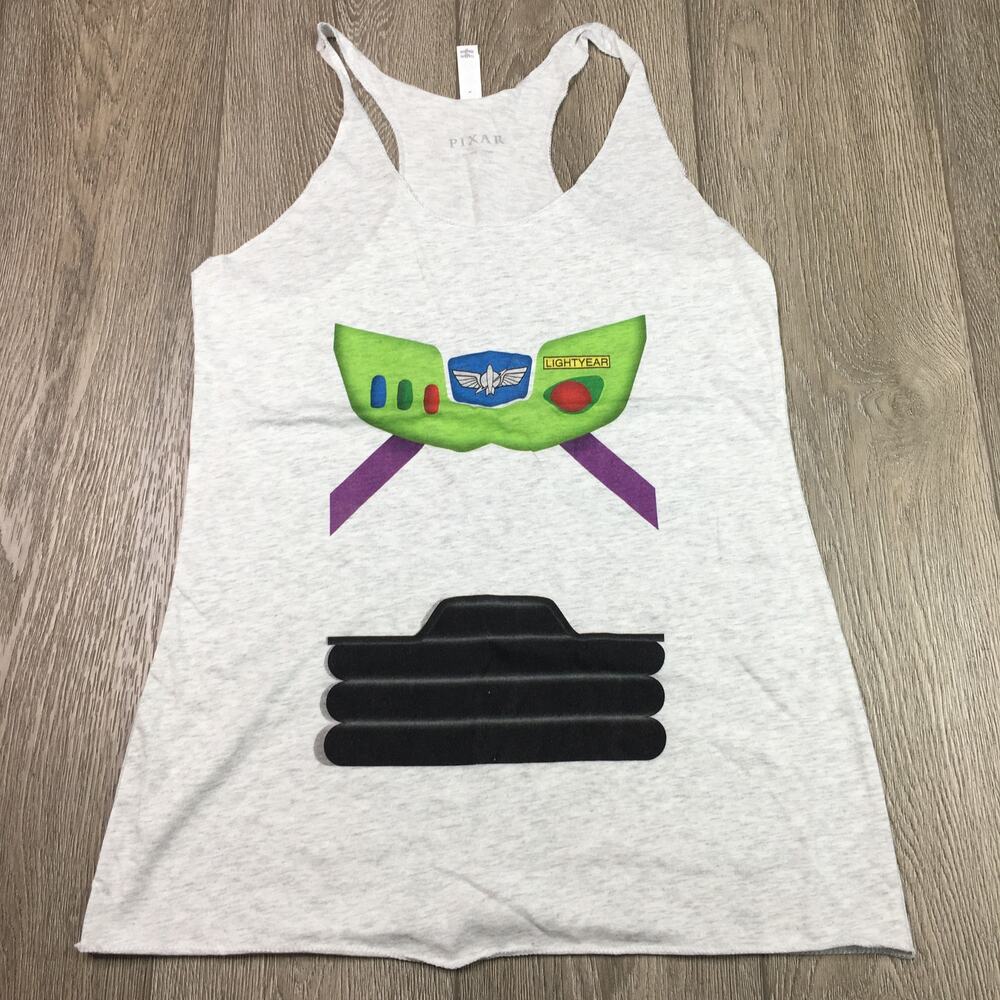 Buzz lightyear pixar grey tank woman medium tank